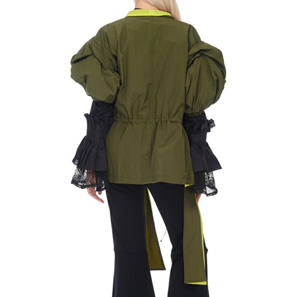 TOV Olive Luminous Kimono Jacket - Picture 8 of 8